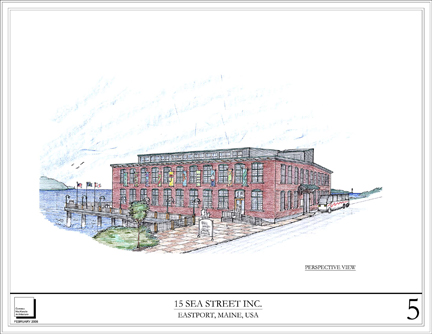 15 Sea Street perspective rendering